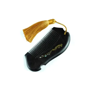 Red All Year Round Sandalwood Hair Brush Unisex Ebony