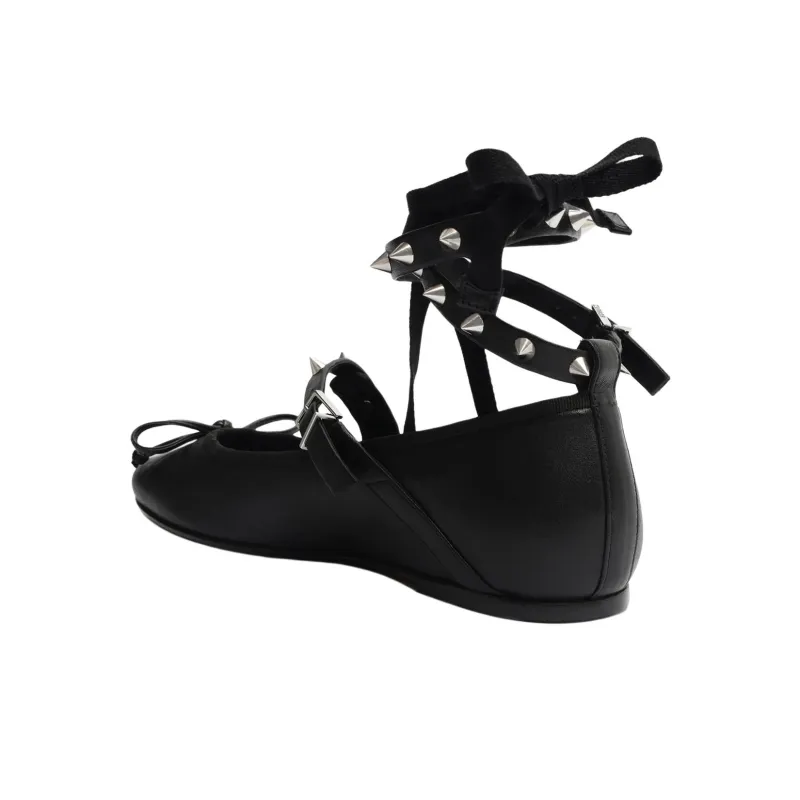 Schutz Larissa Casual Single Shoes Women's Black-3