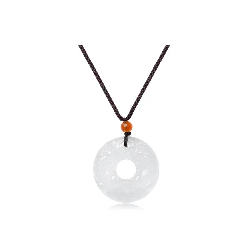 LOVE WHEEL Jade Necklaces Unisex