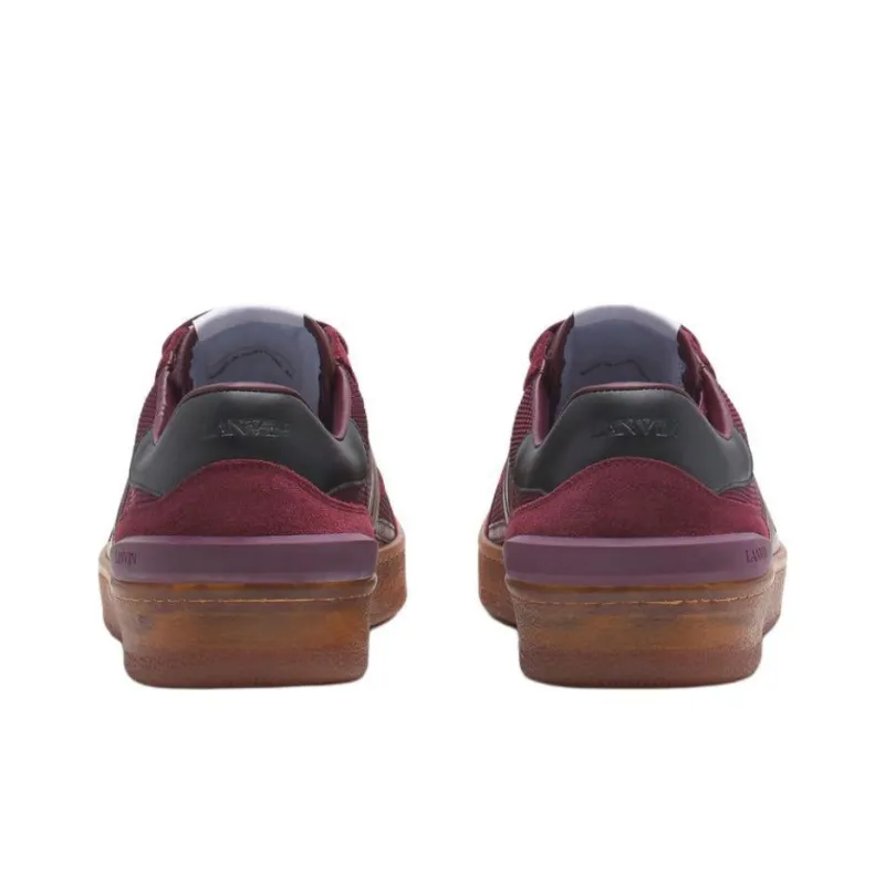 Lanvin Clay Skateboard Shoes Men's Fuchsia-4