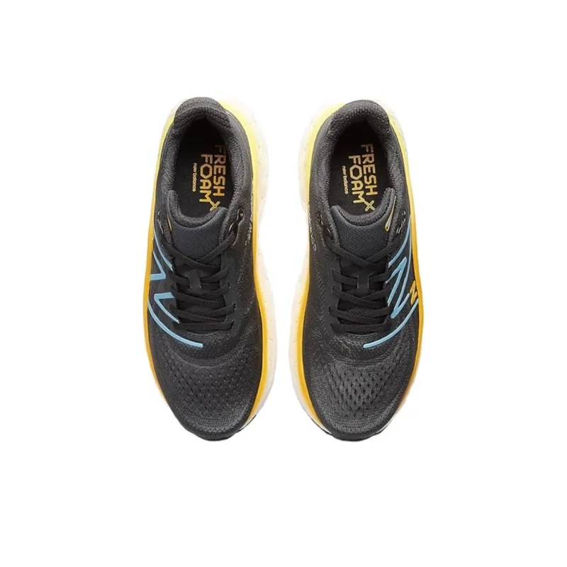 New Balance Fresh Foam X More V4 'Black Yellow'-2