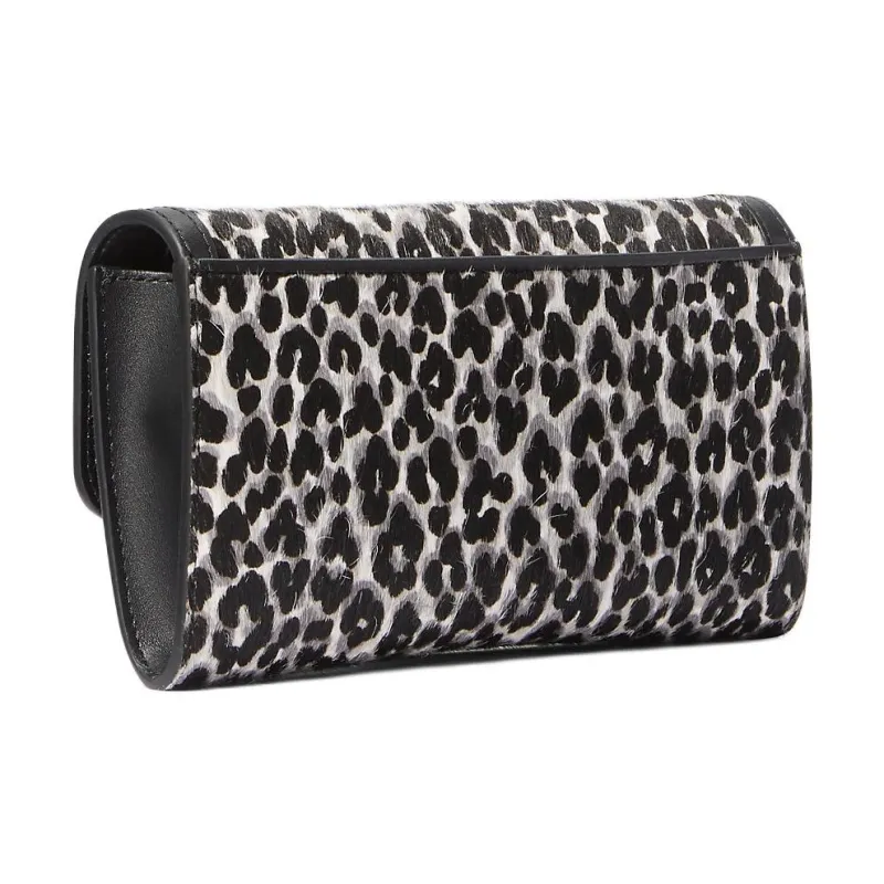 MICHAEL KORS Calfskin Shoulder Bag, Crossbody Bag, Handbag Large Size Women's Black-1