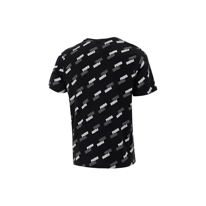PUMA T Shirts Men Black-1