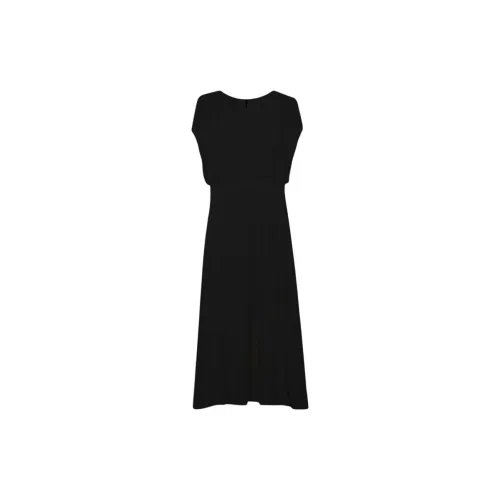 Roselingling Short-Sleeved Dresses Women's Elegant Black