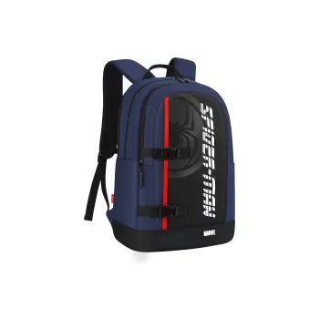 Disney Marvel Collaboration Polyester Backpack Regular Men's Navy Blue