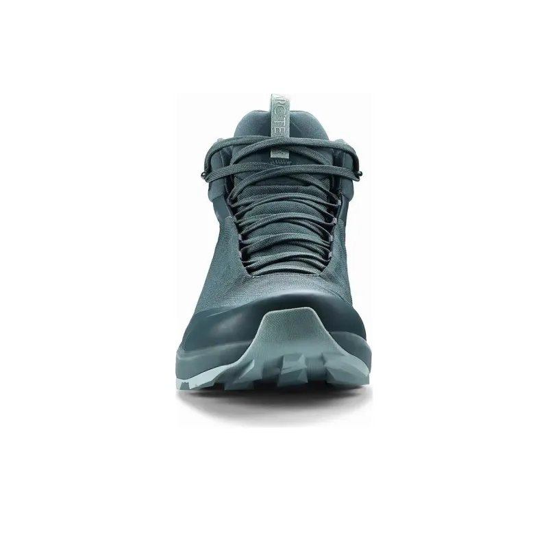 Arcteryx AERIOS FL GTX Anti-Slip Wear-Resistant Mid-Top Trekking Shoes Women's Black Cyan-3