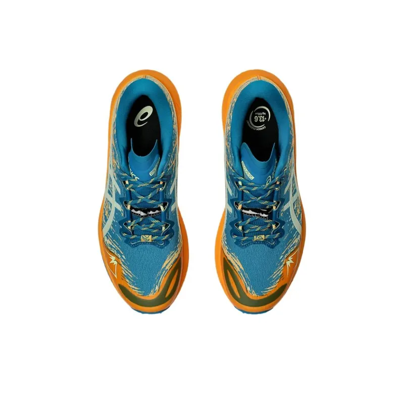 Asics Fuji Lite 5 Teal Blue Cool Matcha-2