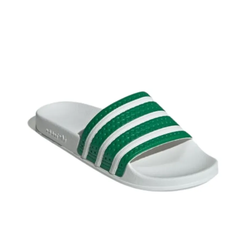Adidas Adilette Slide Green Cloud White-2
