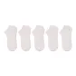 Flower Xiaochan Mesh Ankle Socks 5 Pack (White 5 Pack)
