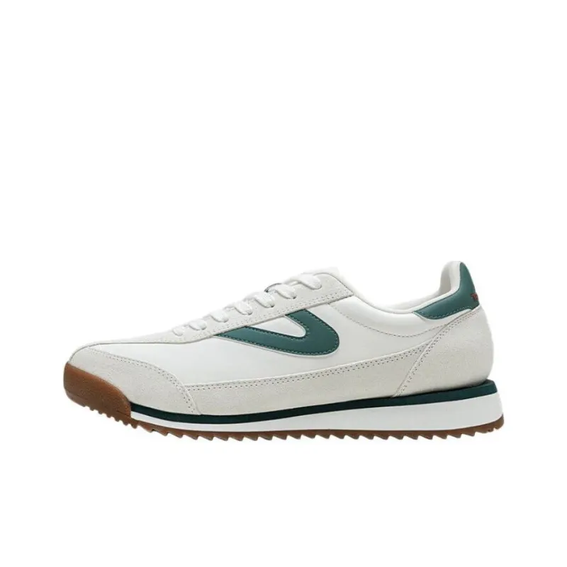 TRETORN Low Top Casual Shoes Unisex White Green-0