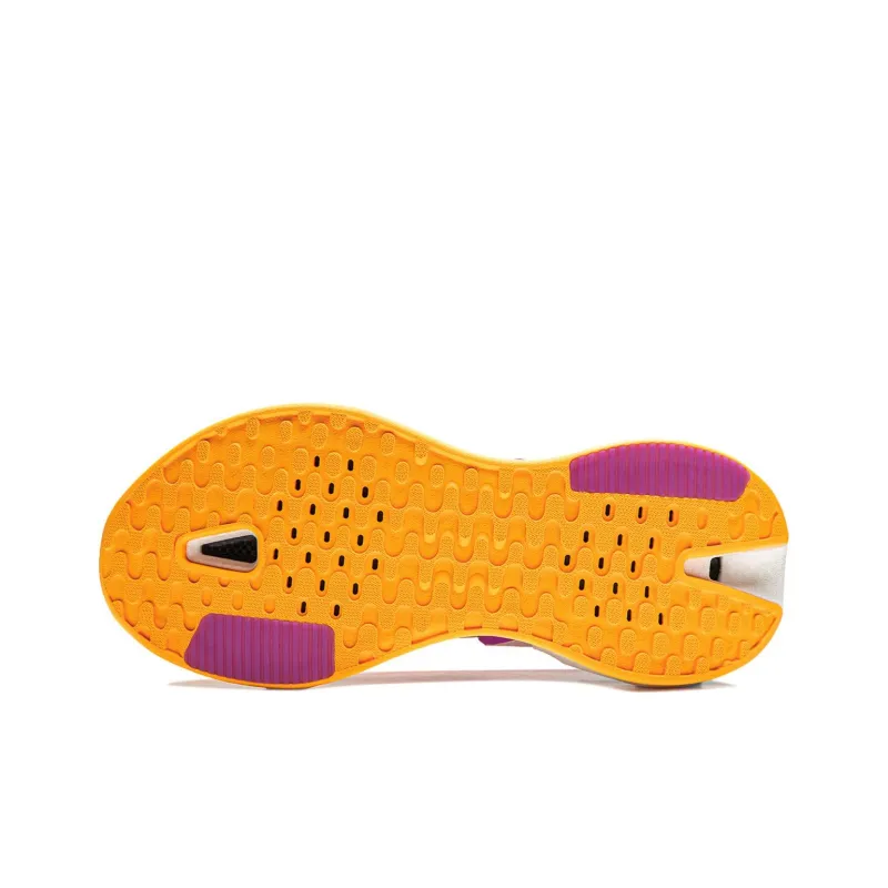 LiNing Shadow 3.0 Cushioned Wear-Resistant Breathable Rebound Low-Top Running Shoes Unisex Orange Black-6