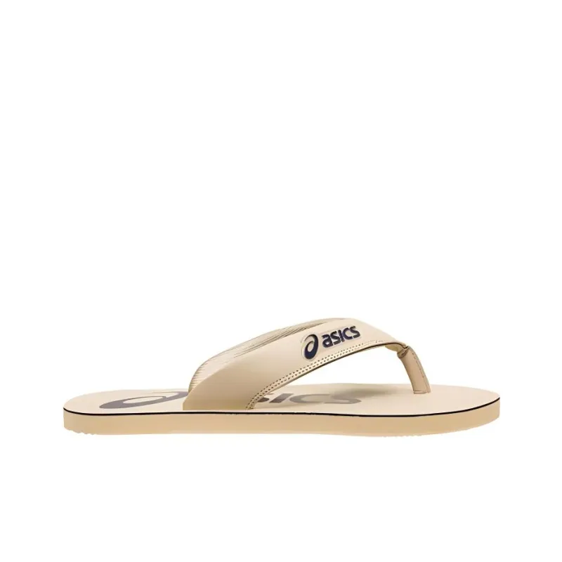 Asics Rubber Sole Slide Slippers Unisex Earth Yellow-1