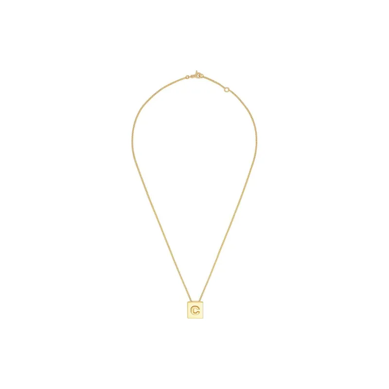 CELINE Letter C Necklace-2