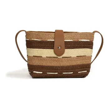 S.REPHEN Straw Woven Women's Bag Beach Bag Crossbody Bag Regular Women's