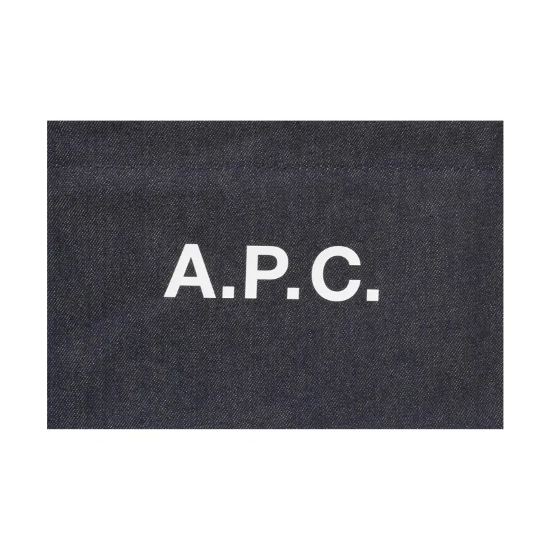 A.P.C Cotton Clutch Unisex Indigo-4