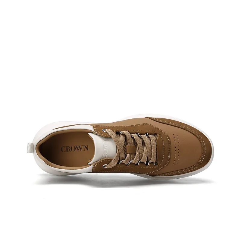 CROWN Casual Shoes Men's One Yard Larger-7