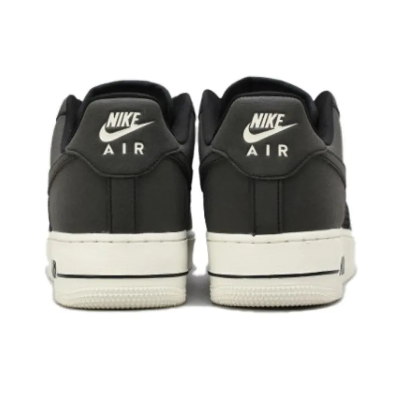 Nike Air Force 1 Low Woven Black Black Sail-3