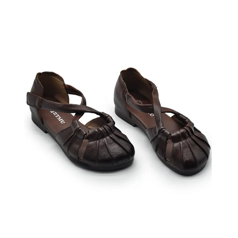 ARTMU Roman Sandals Flat Women's-22