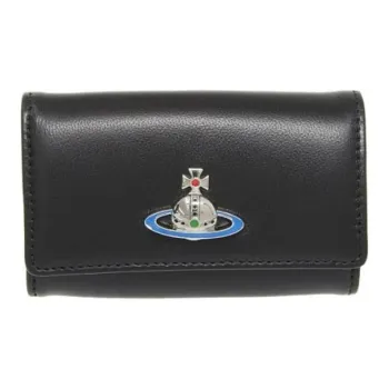Vivienne Westwood Leather Key Pouch Unisex Black