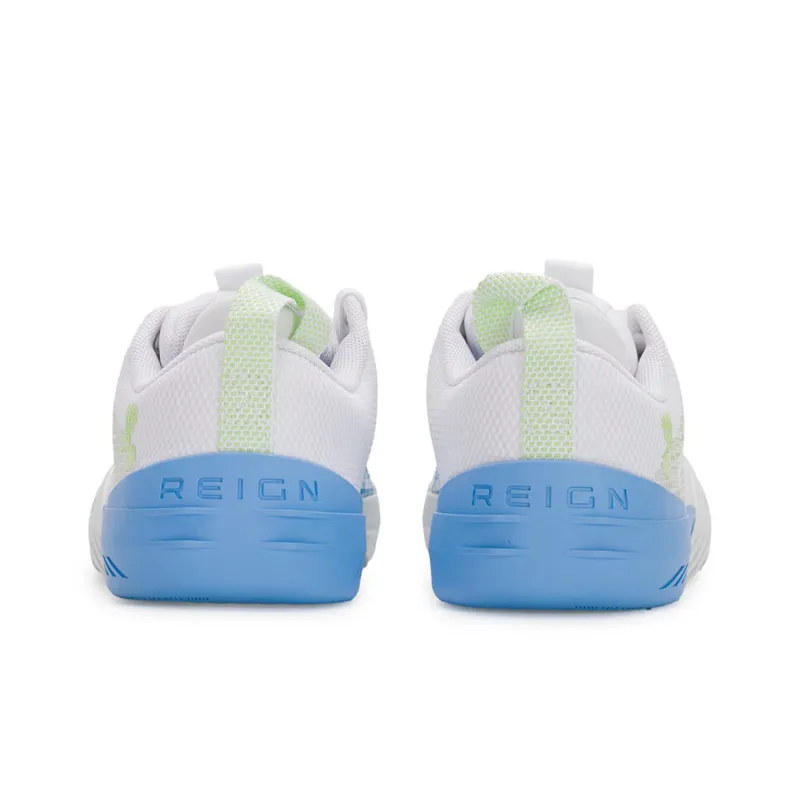 Under Armour Tribase Reign 6 Durable Breathable Low Top Training Shoes Women's White Blue-3