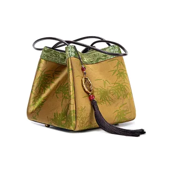 Liang Jin Ji Cow Split Leather Handbag Women's