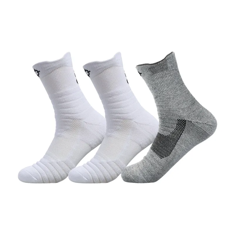 RIGORER Mid Calf Socks Unisex Solid Color-20