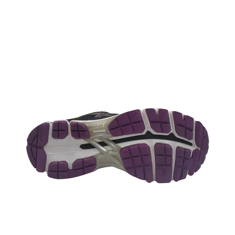Asics Gel-Kayano 21 Wear-Resistant Low-Top Running Shoes Women's Black Purple-5