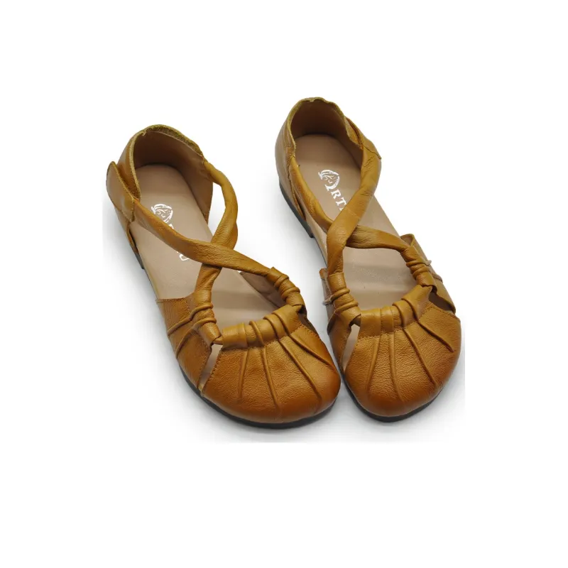 ARTMU Roman Sandals Flat Women's-14