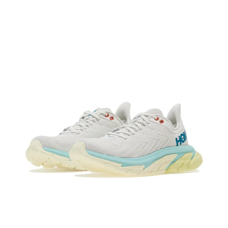 HOKA ONE ONE Clifton Edge Blanc De Blanc Blue Tint Women's-2