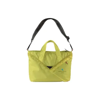 KLATTERMUSEN Recycled Material Polyamide Polyurethane PU Shoulder Bag Crossbody Bag Handbag Regular Unisex Yellow Green