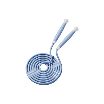 Ovanda Student Supply Non Countable Jump Ropes Kids Handle Silicone, Rope PP