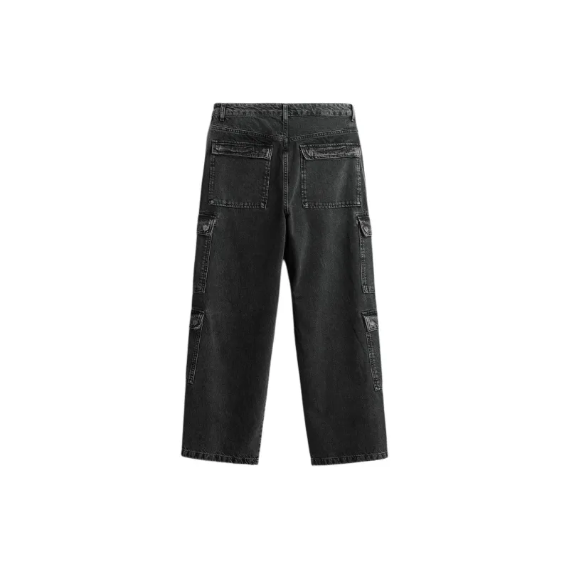 ZARA Jeans Men Black-1