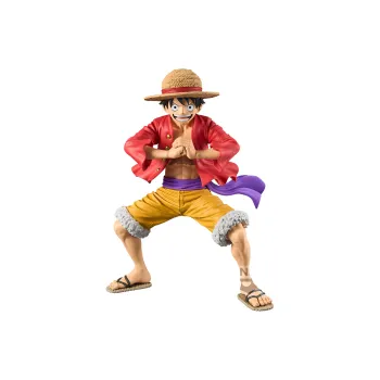 BANPRESTO Monkey D. Luffy One Piece Bandai Glass Factory Bonus Gifts 21cm