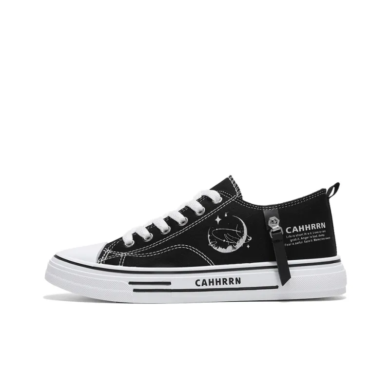 CAHHRRN Slip-Resistant Breathable Low-Top Canvas Shoes Men's-0
