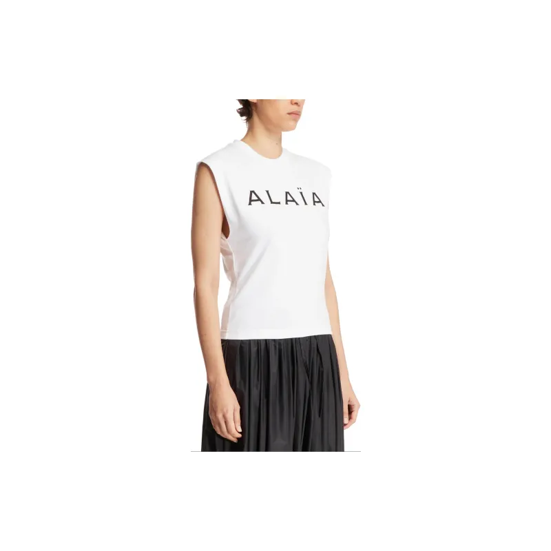 Alaia Jersey T Shirt-2