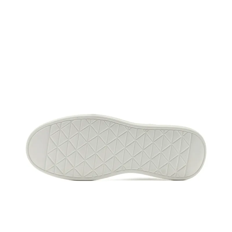 HLA Casual Versatile Lightweight Skateboard Shoes Perforated Breathable Comfortable Sports White Sneakers Men's-4