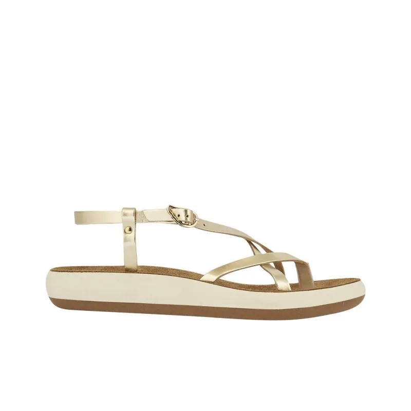 ANCIENT GREEK SANDALS Semele Comfort Strap Sandals Women's Light Gold-1