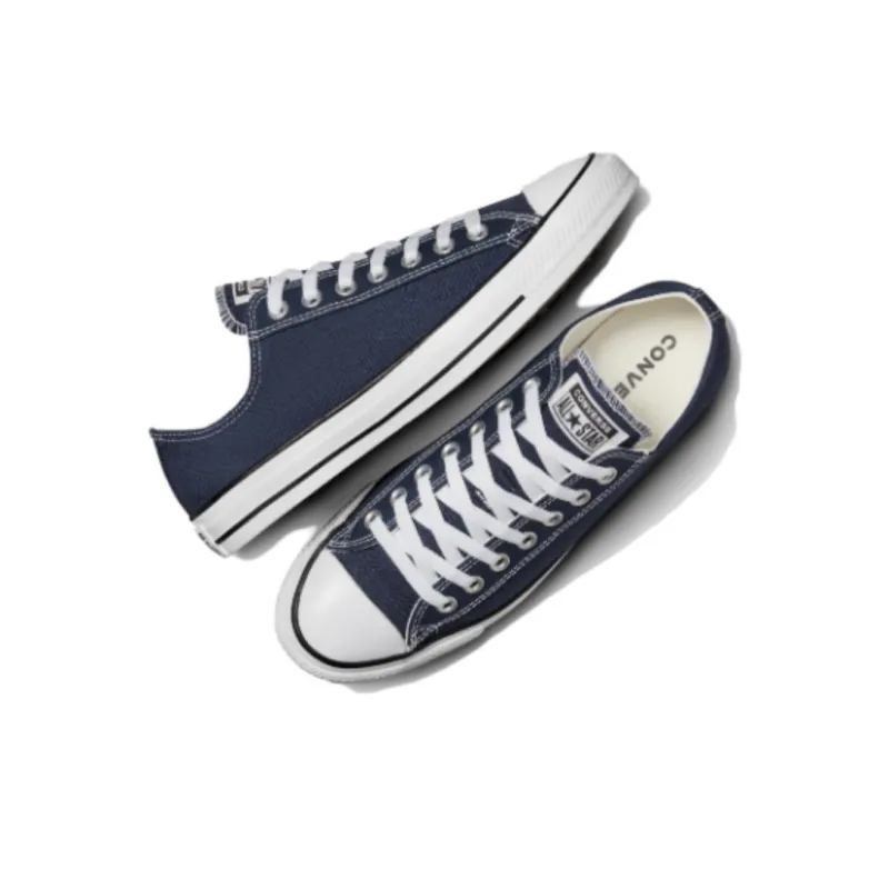 Converse Chuck Taylor All Star Anti Slip And Wear Resistant Lightweight Low Top Canvas Shoes Unisex Marine Blue-3