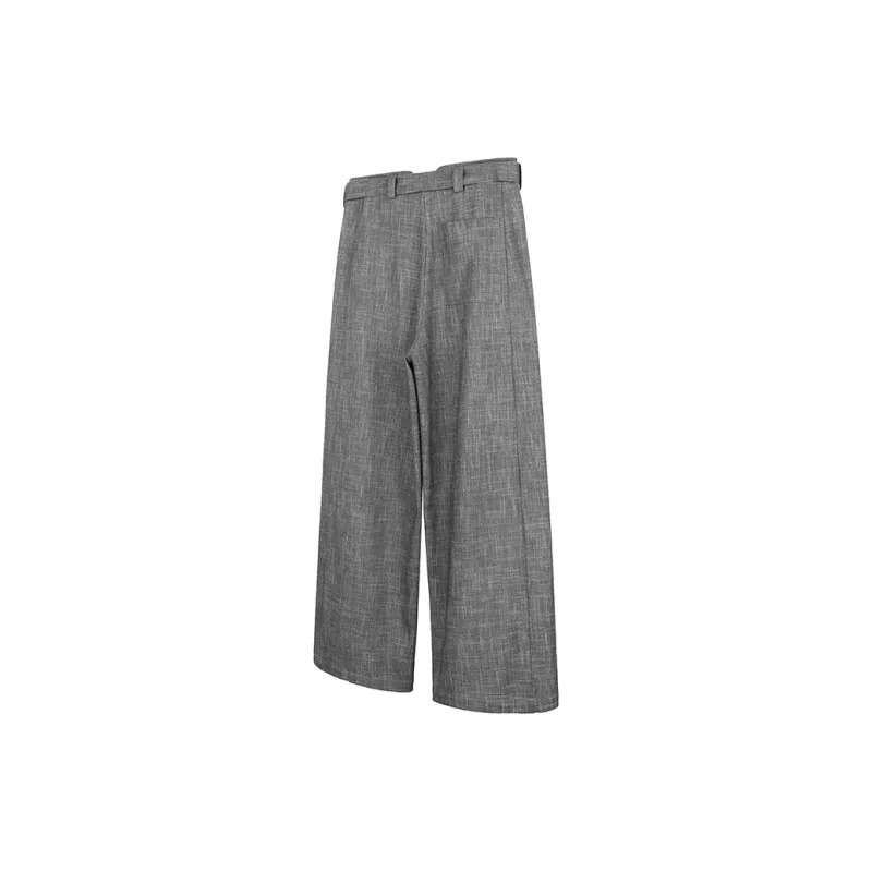OkayThxBye Casual Pants Unisex Gray-1