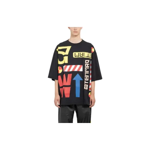 WALTER VAN BEIRENDONCK T-Shirts Men Black