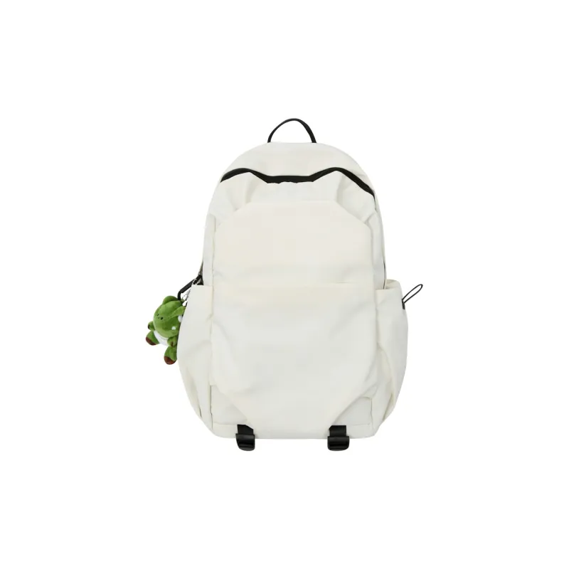 KAKAXI Nylon Backpack Regular Unisex White/Black/Pink/Green/Blue-0