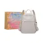 Apricot Gray+Khaki Shopping Bag