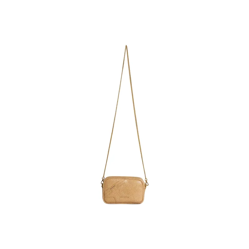 Golden Goose Sheepskin Shoulder Bag Crossbody Bag Mini Women's Beige-0