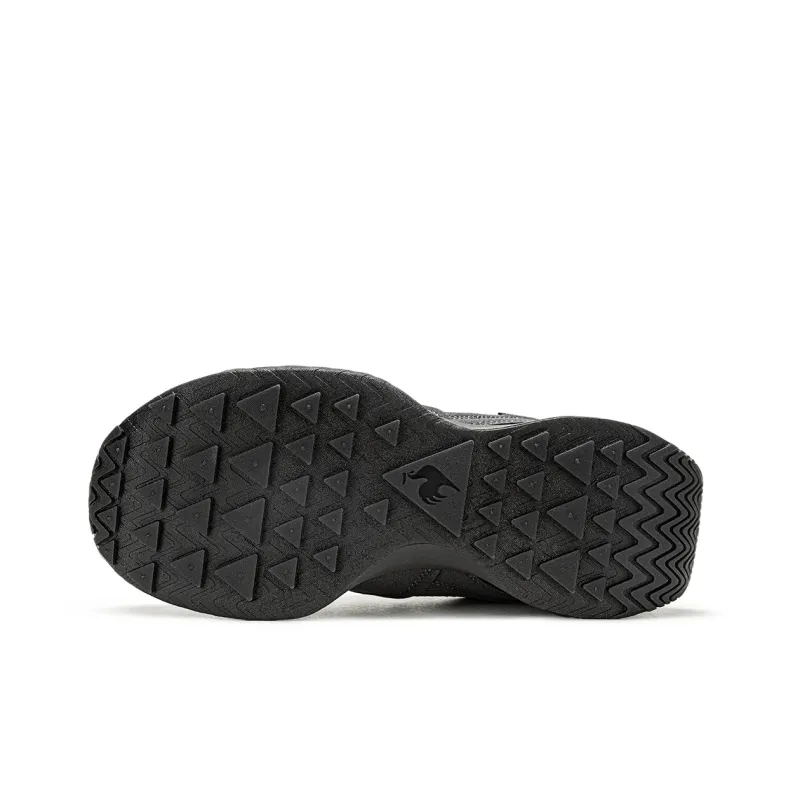 Le Coq Sportif Lightweight Low Top Running Shoes Unisex Black Gray-2