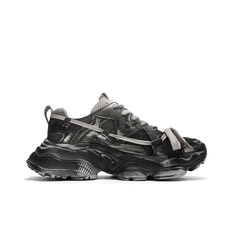 Mulinsen Chunky Sneakers Men's Black-2