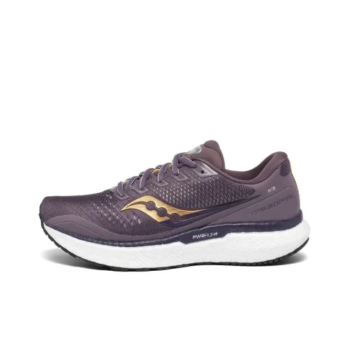 Saucony Triumph 18 Running Shoes Women's Low-Top Dark Gold