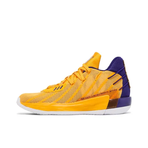 Adidas Dame 7 University Of Washington Team Gold