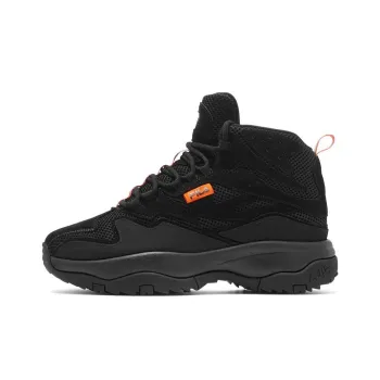 FILA Ranger Cushioned Slip Resistant Breathable High Top Running Shoes Women's Black