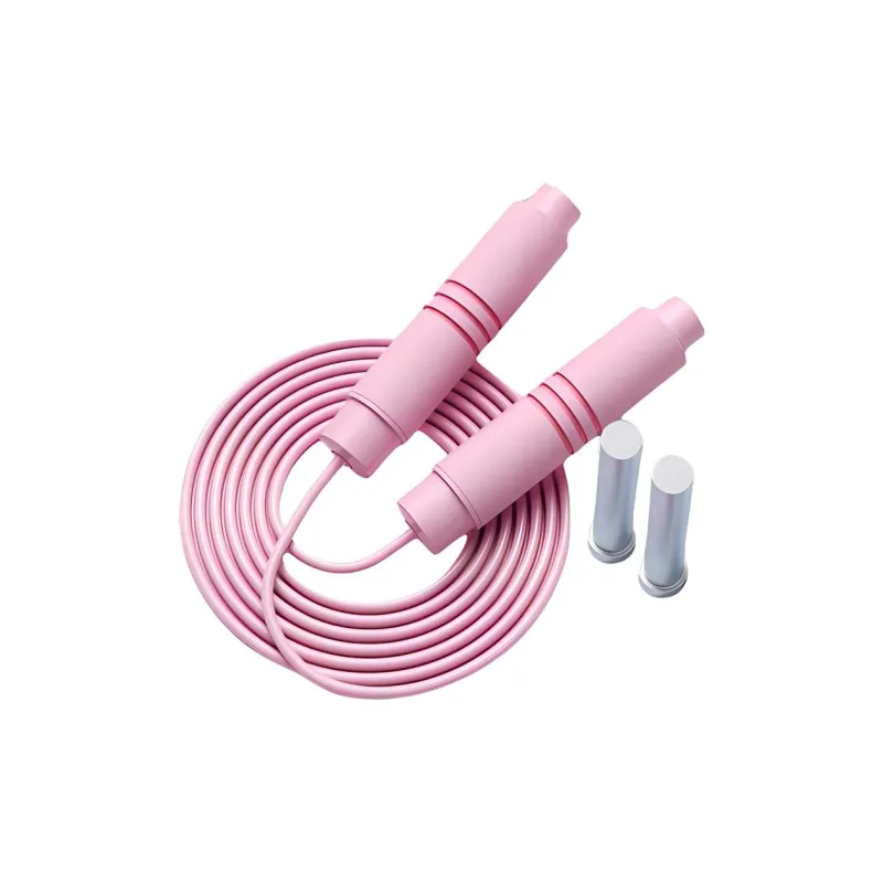 Ovanda Fitness Training Non Countable Jump Ropes Students Handle Foam ABS Plastic, Cord PVC Steel Wire-17