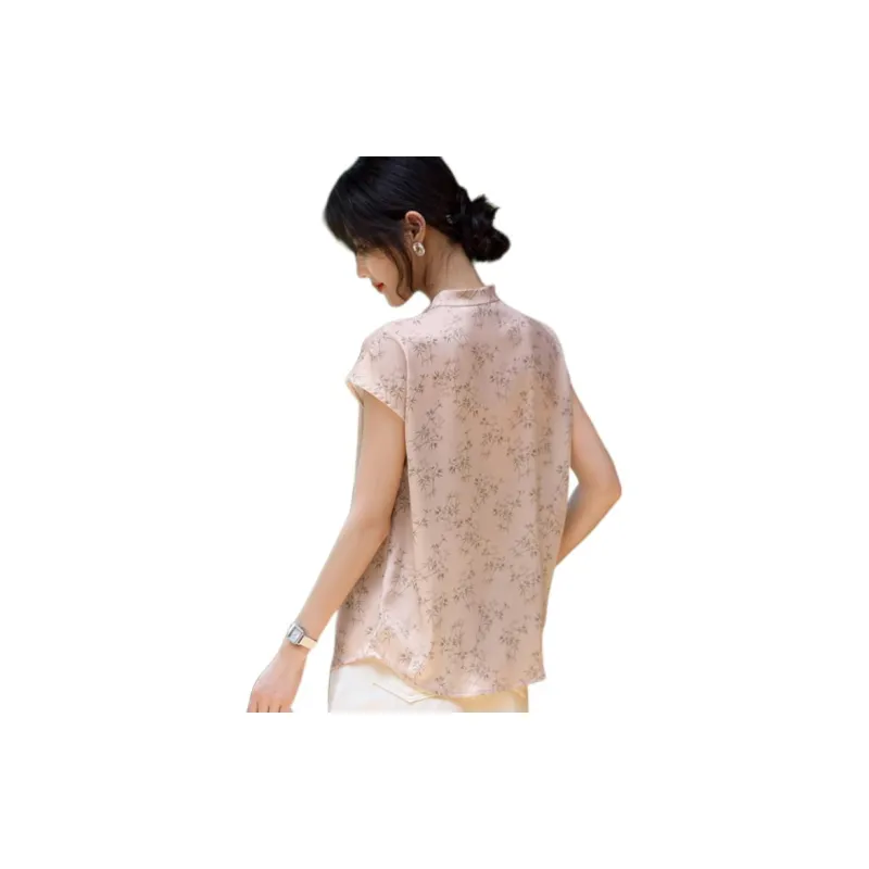 XWI SS24 Shirt Women's Gray Pink-1